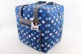 Overlocktasche Multicolor blau Carry Bag 39x32x36cm 