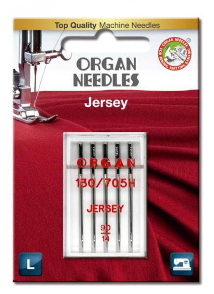 Organ Needles Jersey 130/705H 90/14 5er Set 